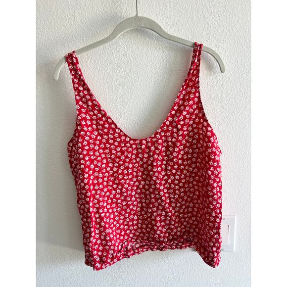 Reformation red flower print top size M - Picture 3 of 6